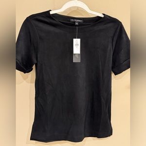 Banana republic suede shirt